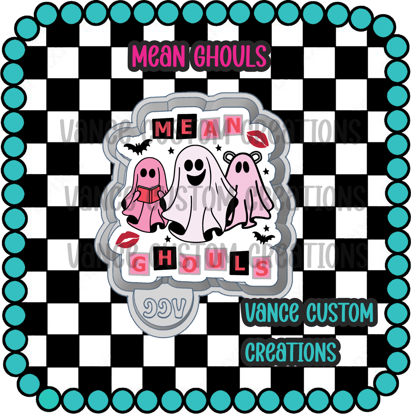 Mean Ghouls Freshie Mold
