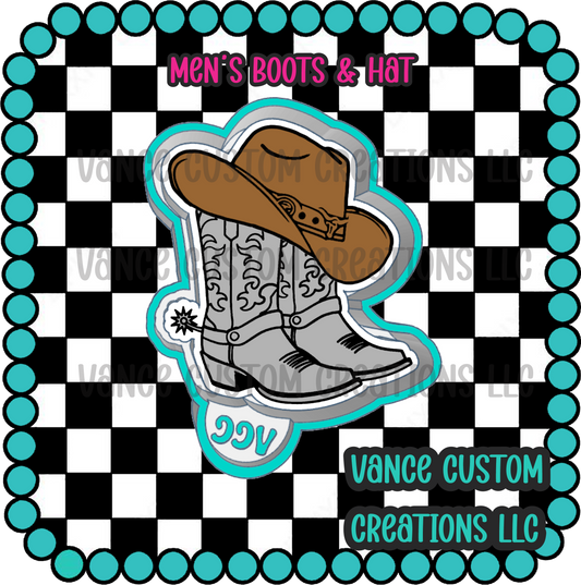 Men's Boots & Hat Freshie Mold