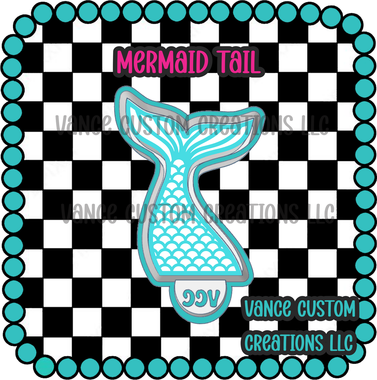 Mermaid Tail Freshie Mold