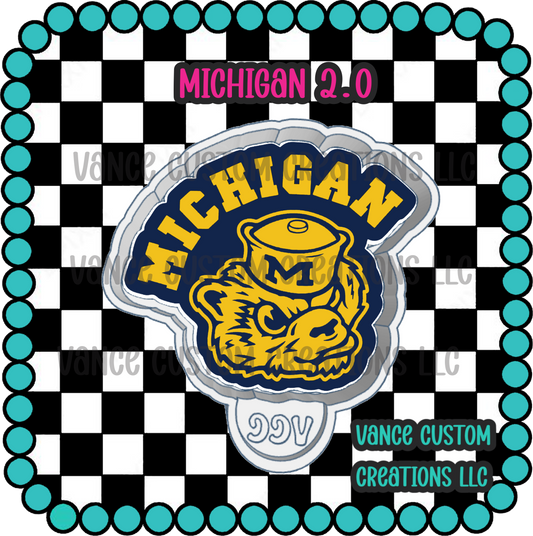 Michigan 2.0 Freshie Mold