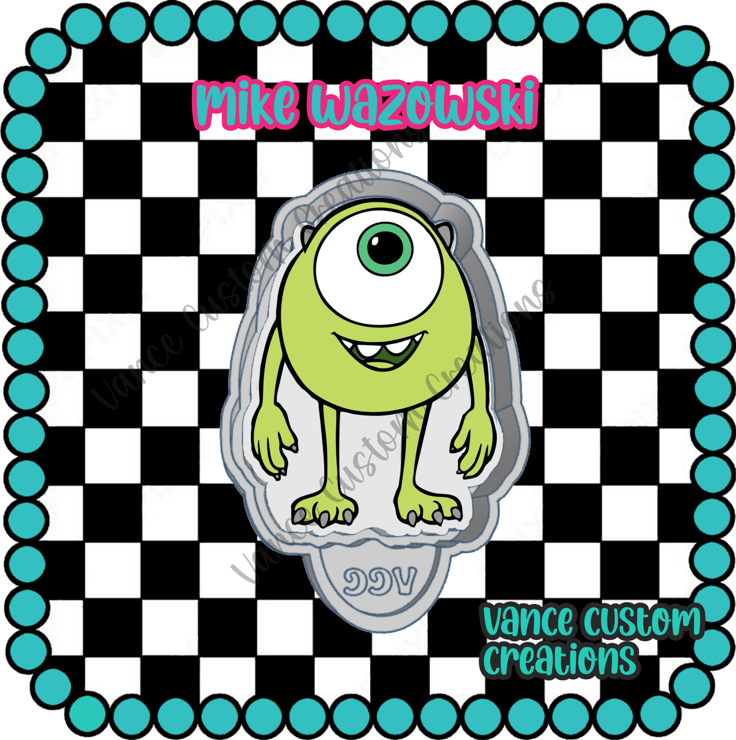Mike Wazowski Freshie Mold
