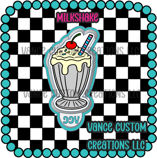Milkshake Freshie Mold