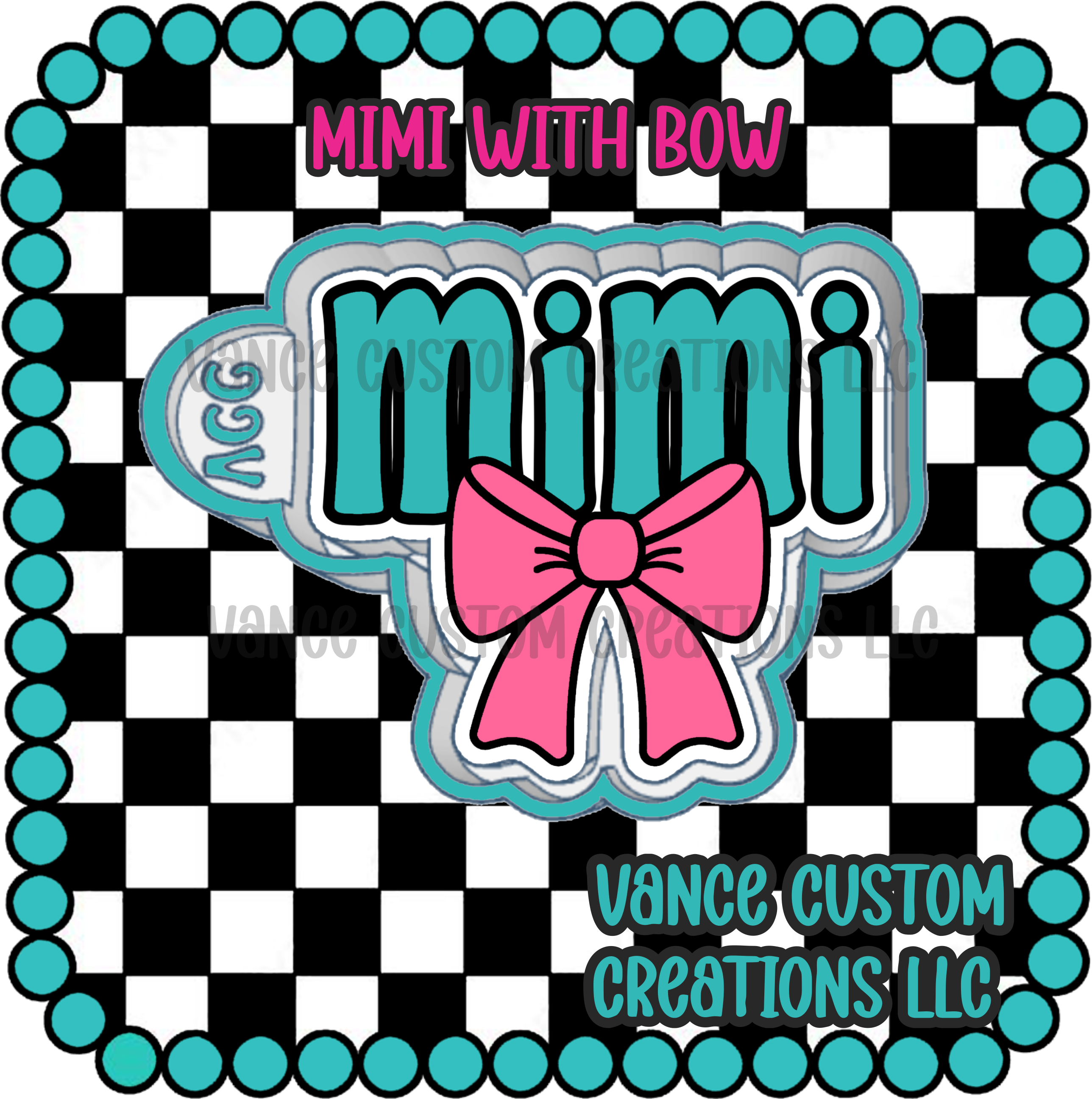 Mimi with Bow Freshie Mold – Vance Custom Creations
