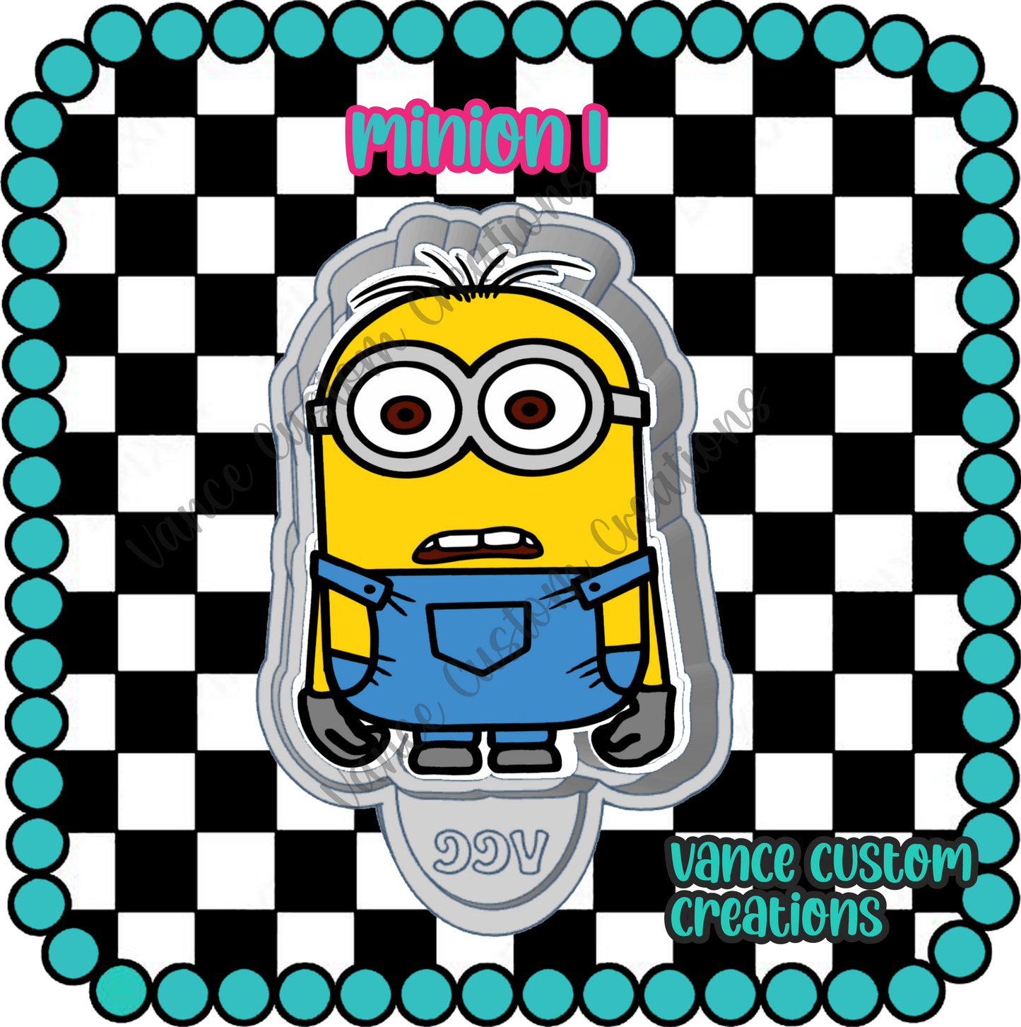 Minion 1 Freshie Mold