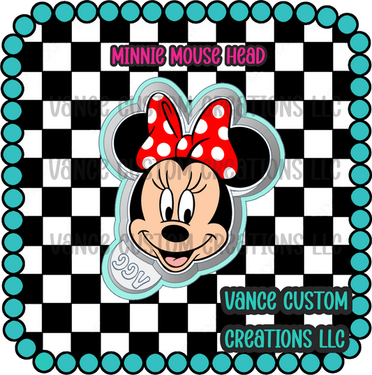 Minnie Head Freshie Mold