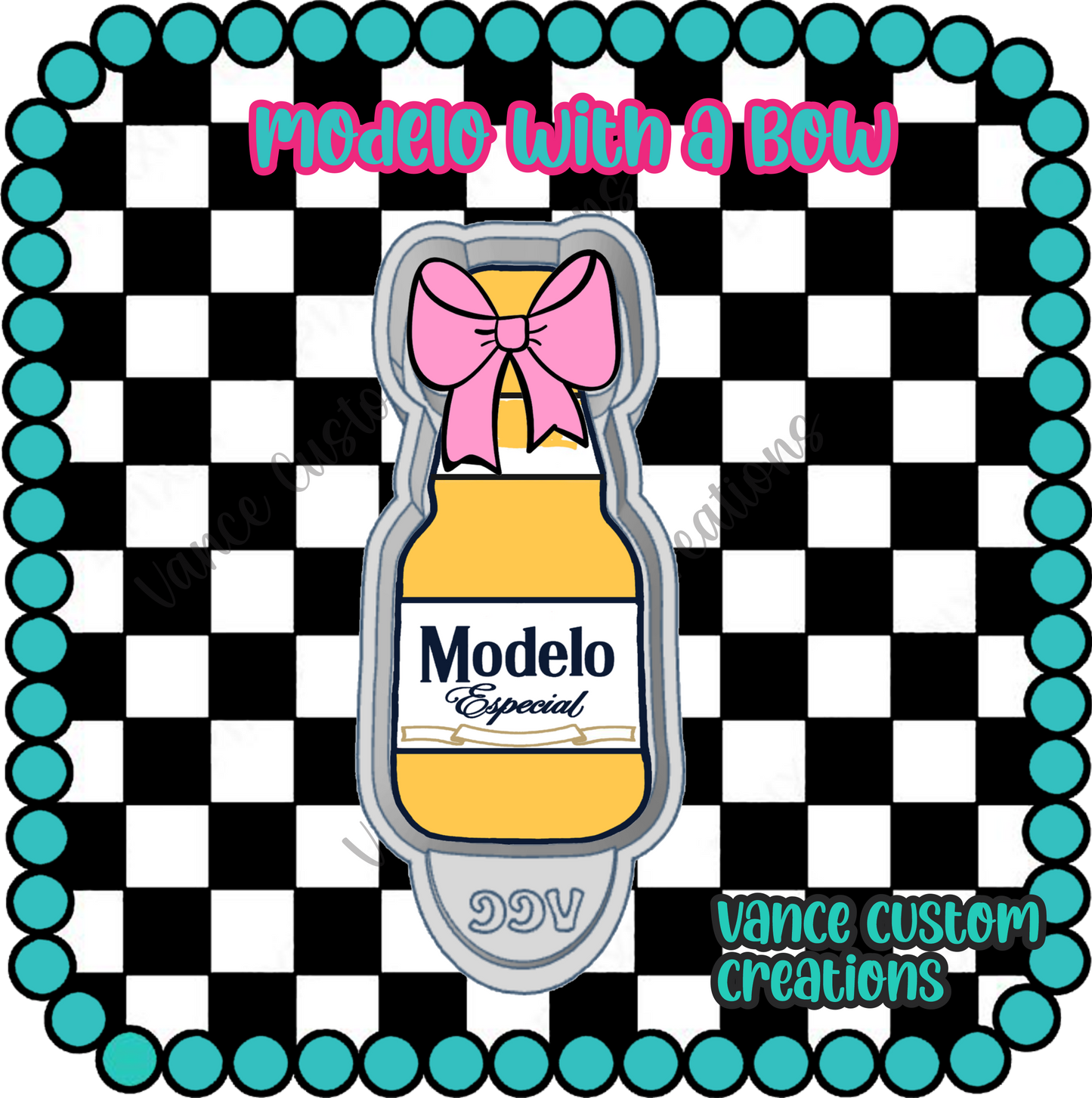 Modelo with a Bow Freshie Mold