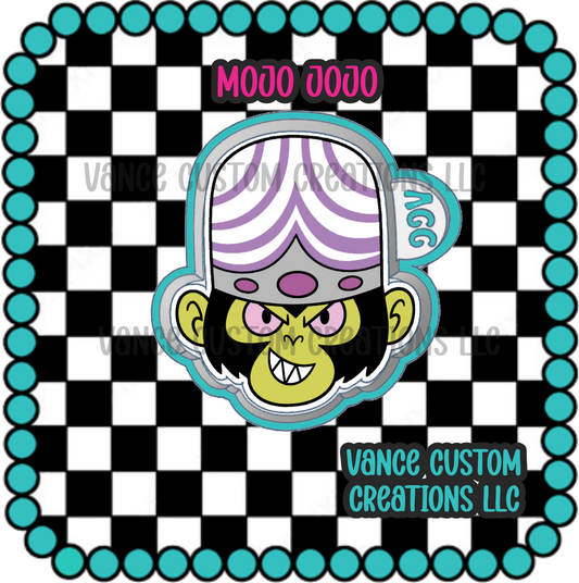 Mojo Jojo (Powerpuff Girls) Freshie Mold