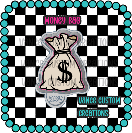 Money Bag Freshie Mold