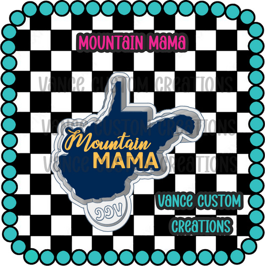 Mountain Mama Freshie Mold