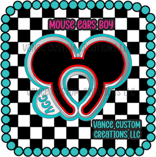Mouse Ears Boy Freshie Mold