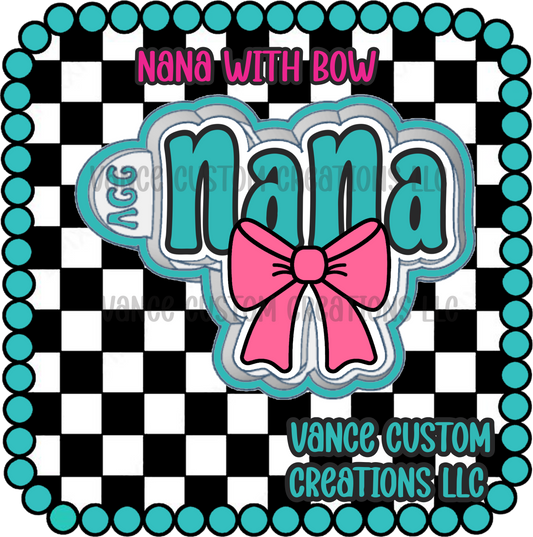 Nana with Bow Freshie Mold