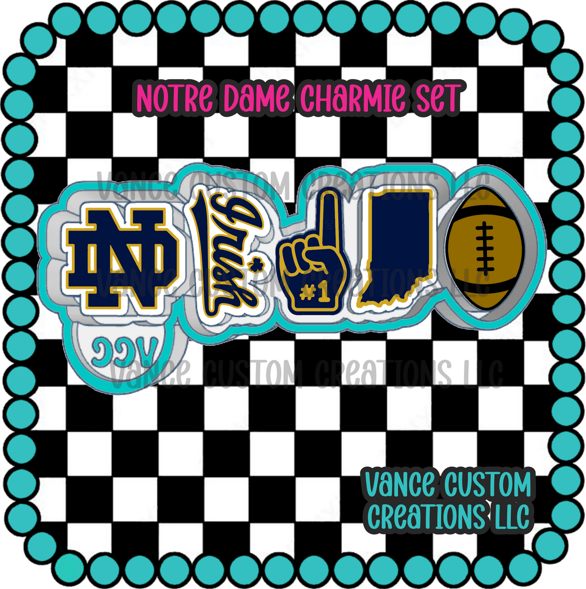 Notre Dame Charmie Set