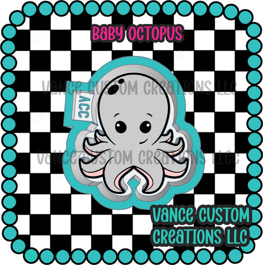 Octopus Freshie Mold