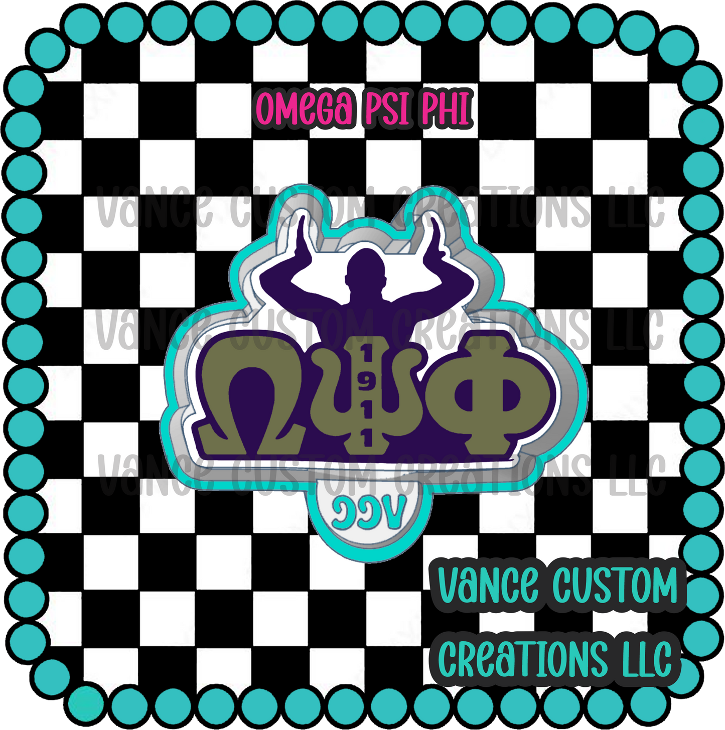 Omega Psi Phi Freshie Mold