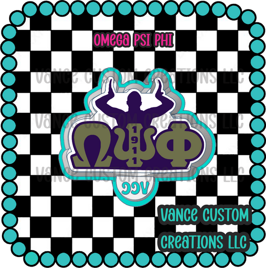 Omega Psi Phi Freshie Mold