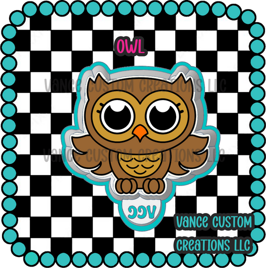 Owl Freshie Mold