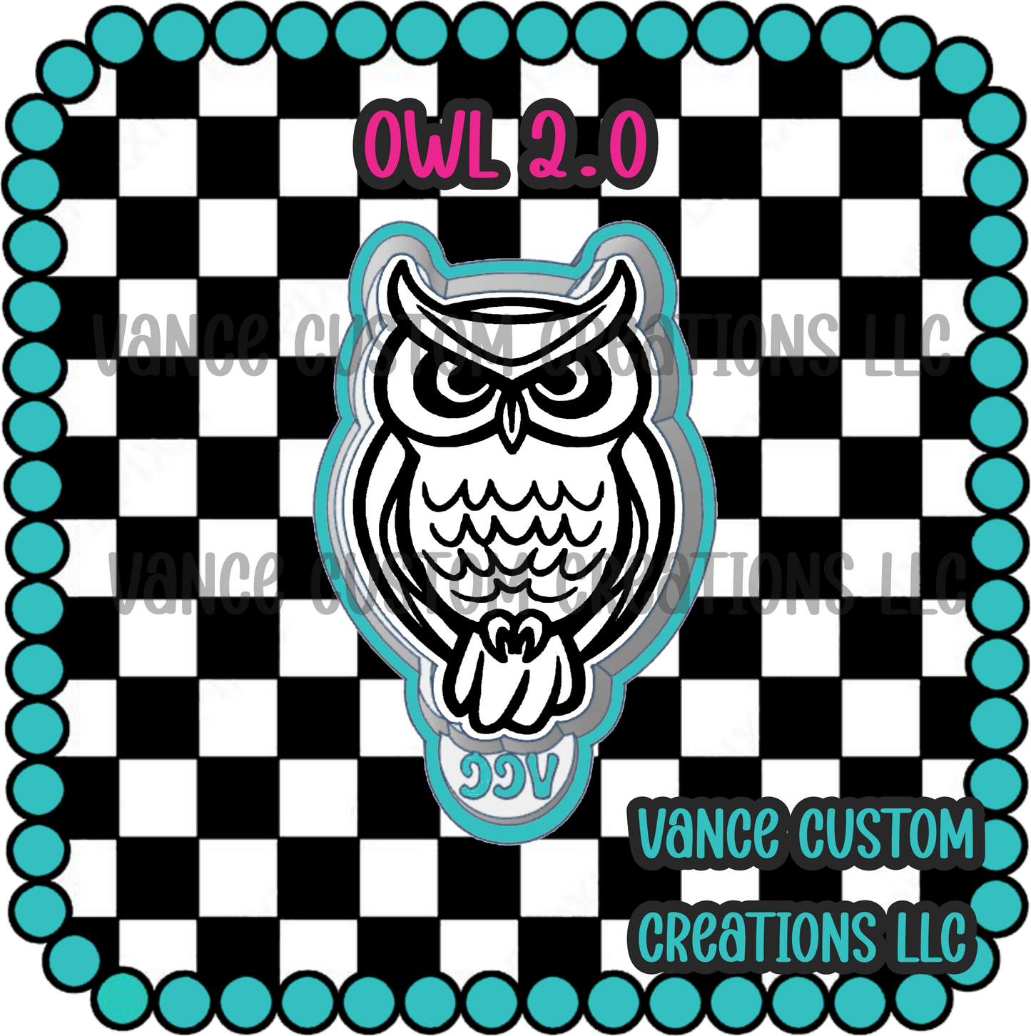 Owl 2.0 Freshie Mold