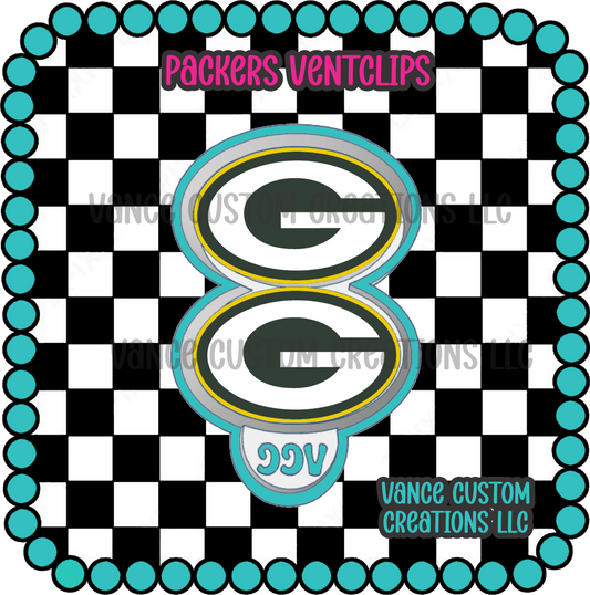 Packers Ventclips Freshie Mold