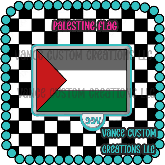 Palestine Flag Freshie Mold