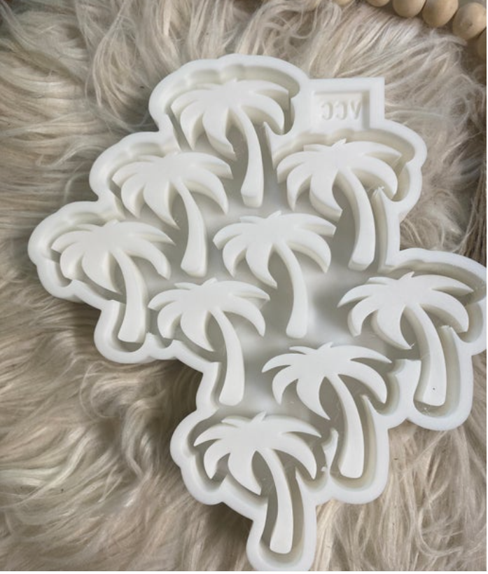Palm Tree Wax Melt Mold