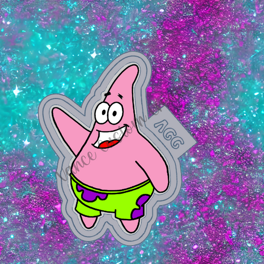 Patrick Star Freshie Mold