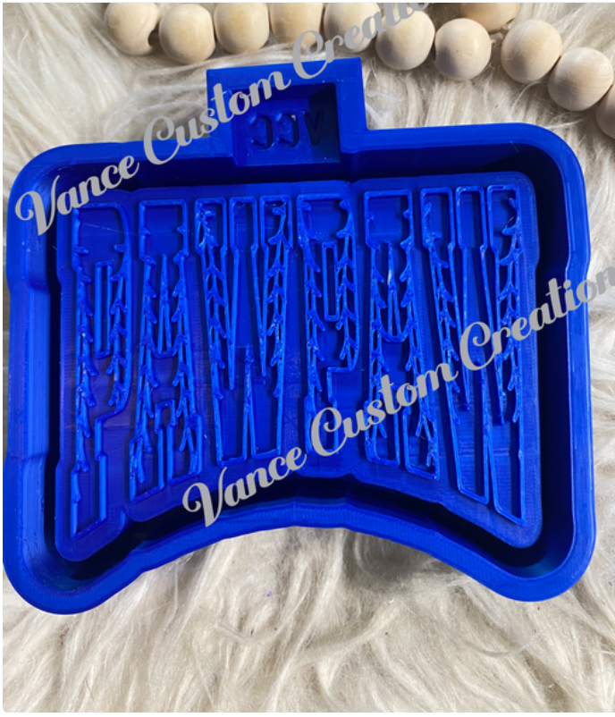 Pawpaw Baseball Freshie Mold