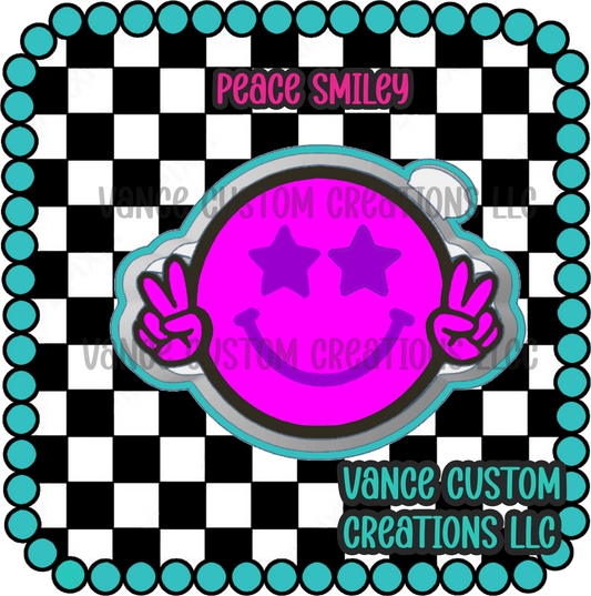 Smiley Face Peace Sign