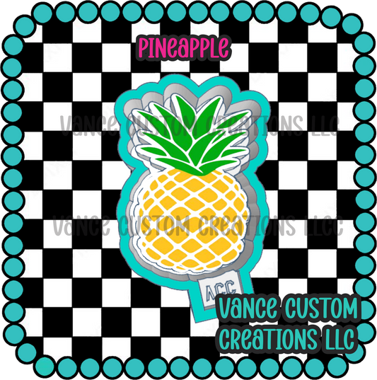 Pineapple Freshie Mold