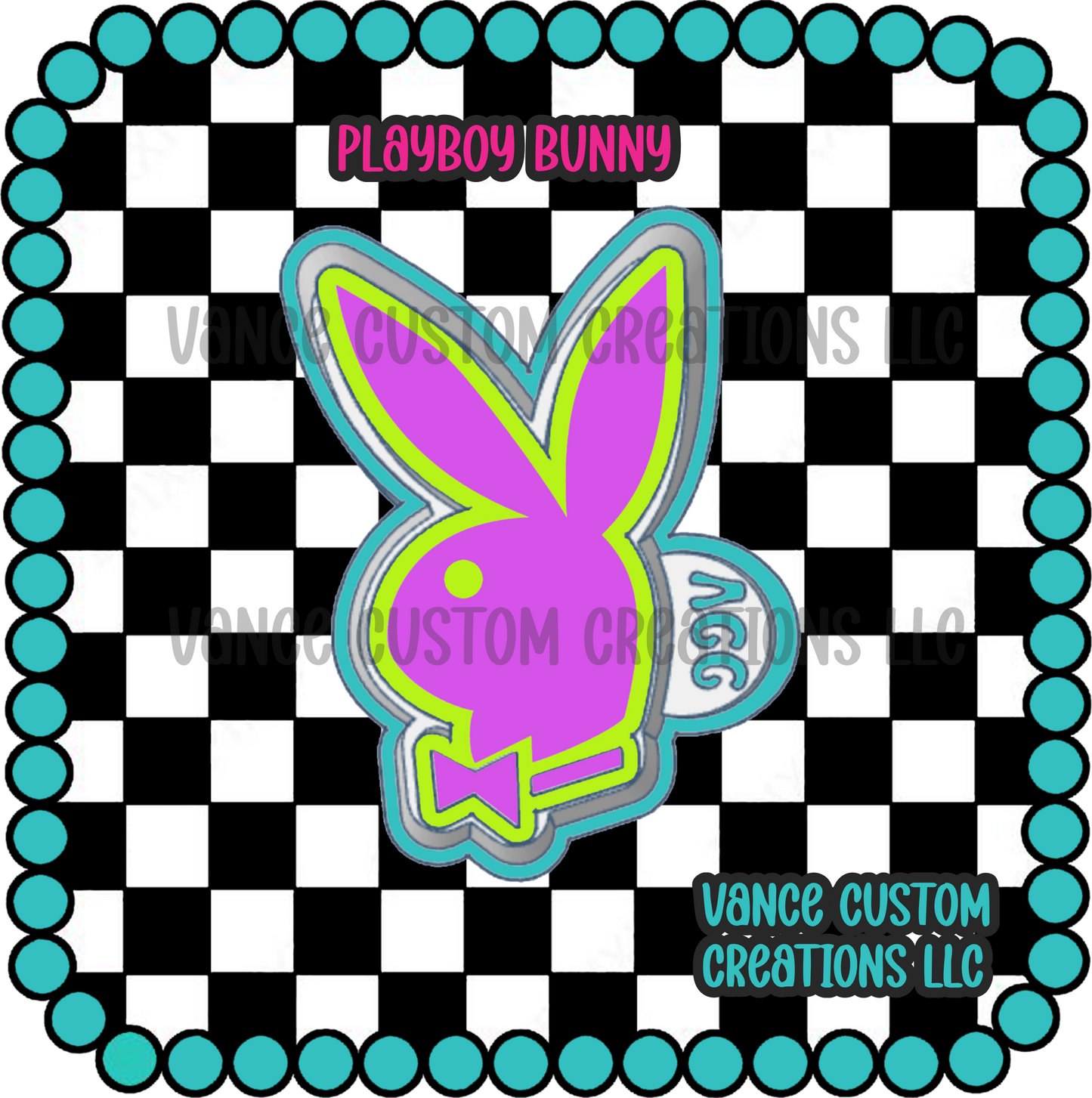 Playboy Bunny Freshie Mold