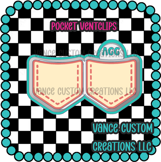 Pocket Ventclips Freshie Mold
