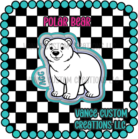 Polar Bear Freshie Mold