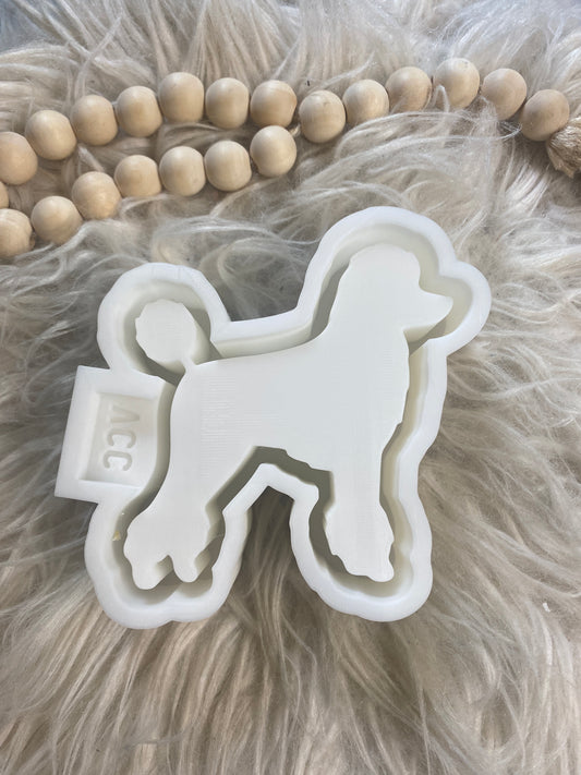 Poodle Freshie Mold