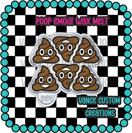 Poop Emoji Wax Melt