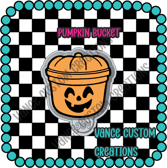 Pumpkin Bucket Freshie Mold
