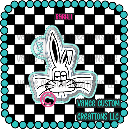Rabbit Freshie Mold