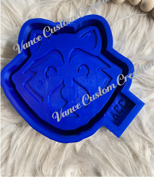 Raccoon Freshie Mold
