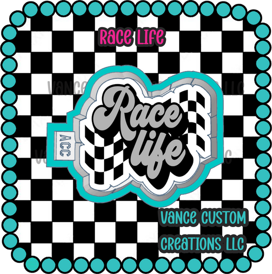 Race Life Freshie Mold