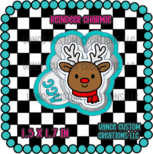 Reindeer Charmie Mold