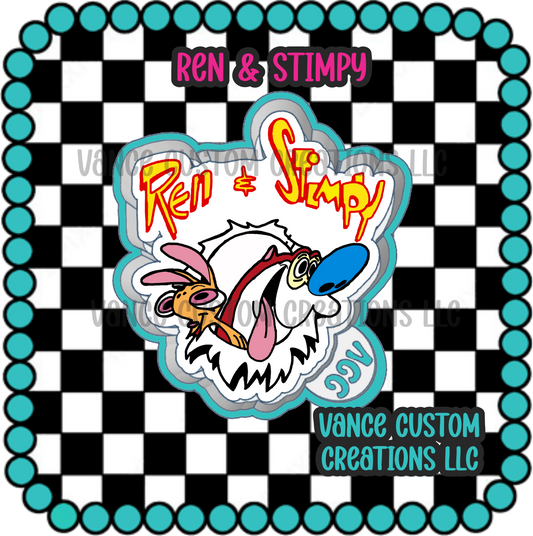 Ren & Stimpy Freshie Mold