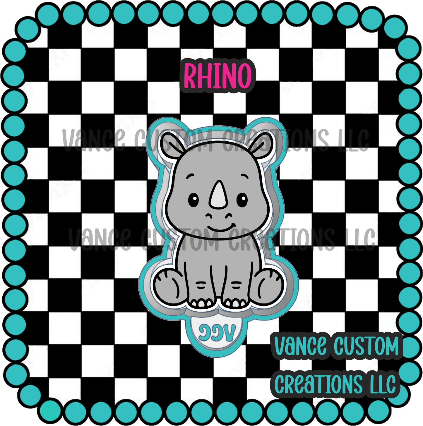 Rhino Freshie Mold