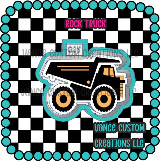 Rock Truck Freshie Mold