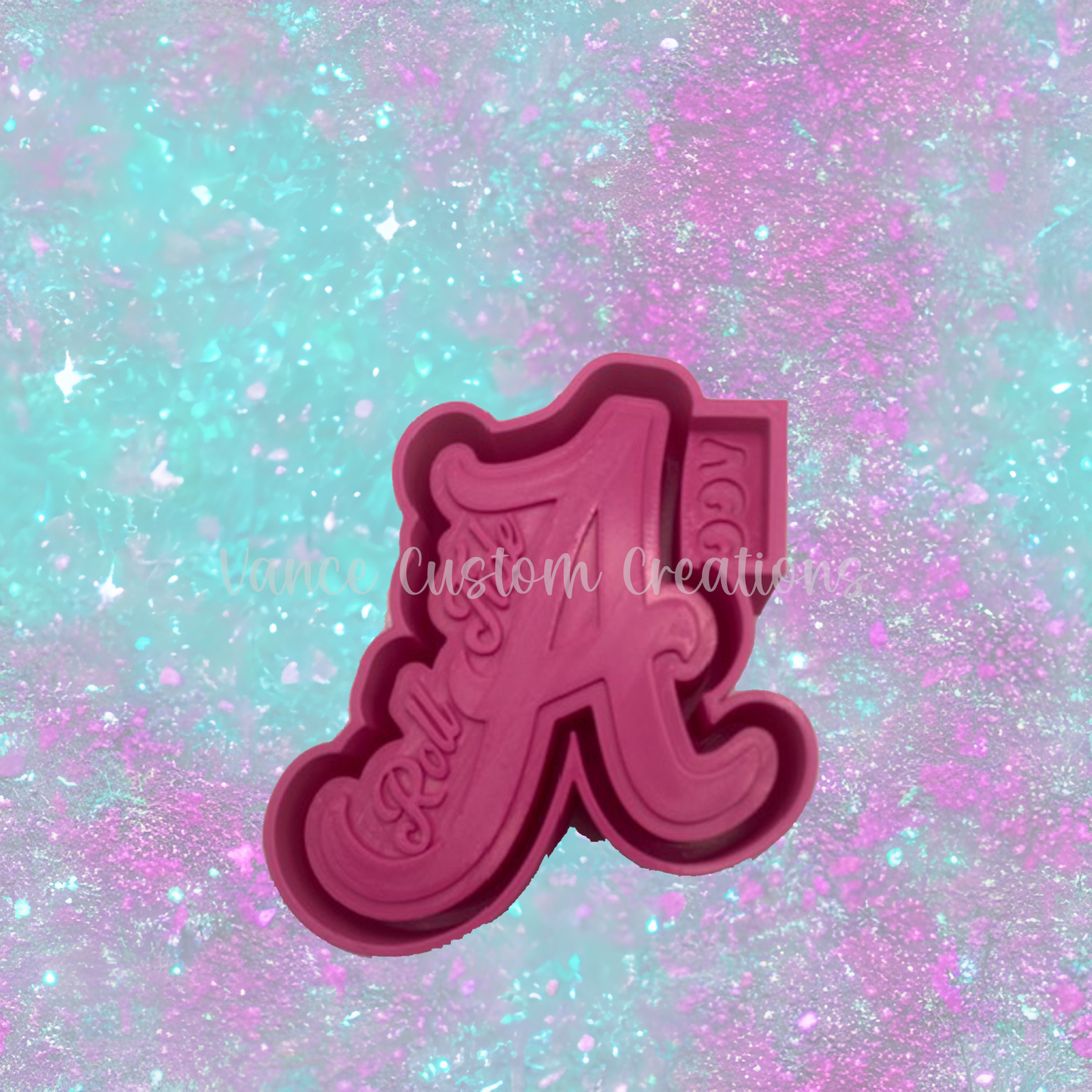 Roll Tide Alabama Freshie Mold