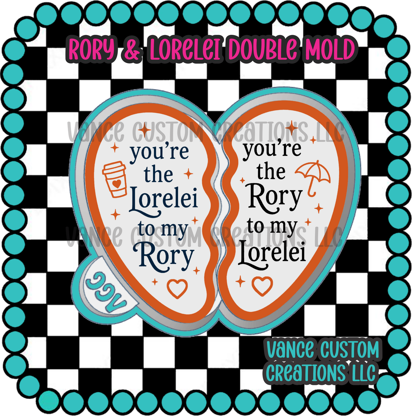 Rory & Lorelei Freshie Mold