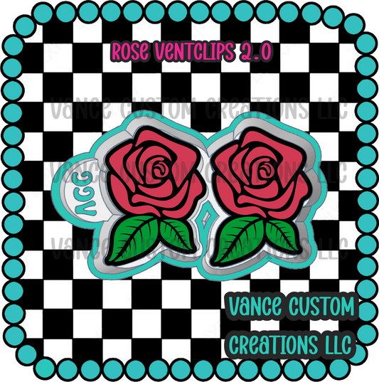 Rose Ventclips 2.0 Freshie Mold