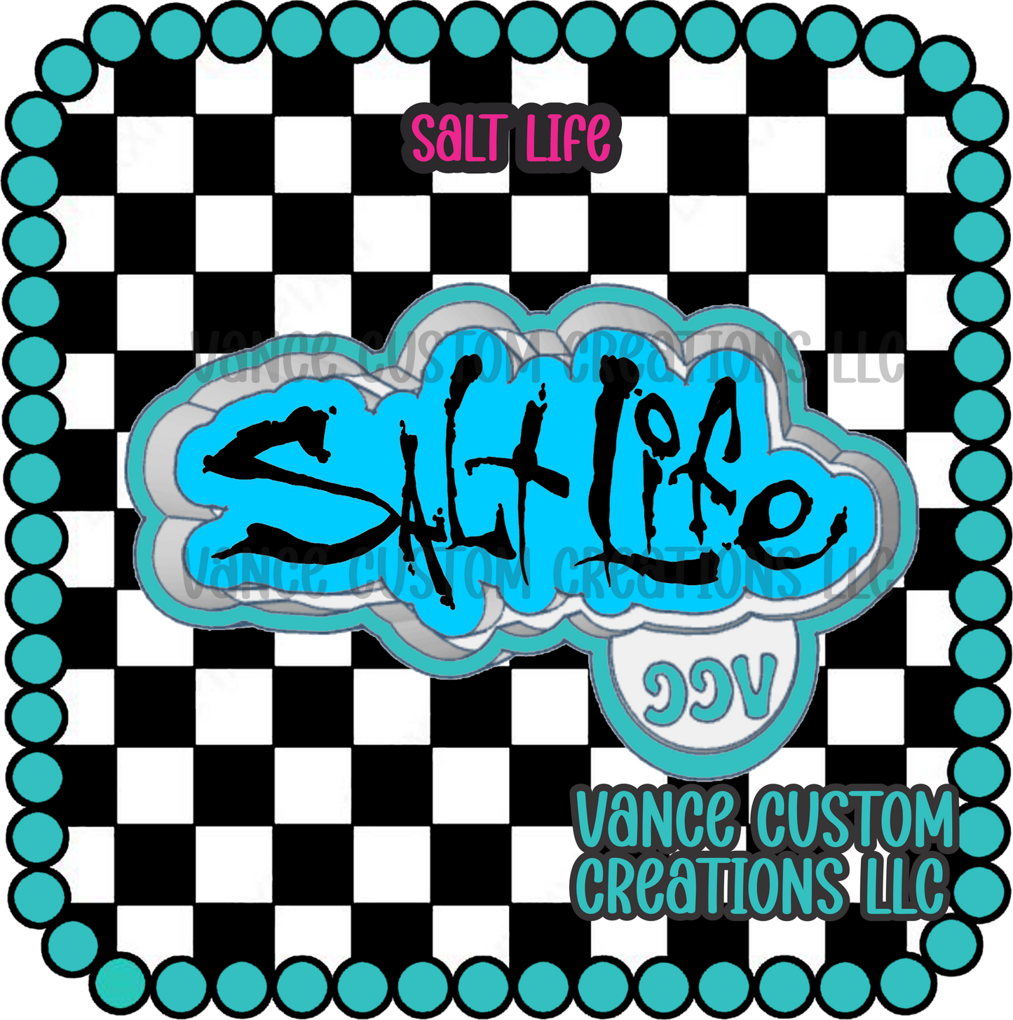 Salt Life Freshie Mold