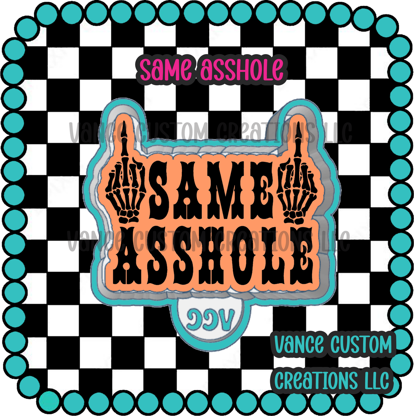 Same Asshole Freshie Mold