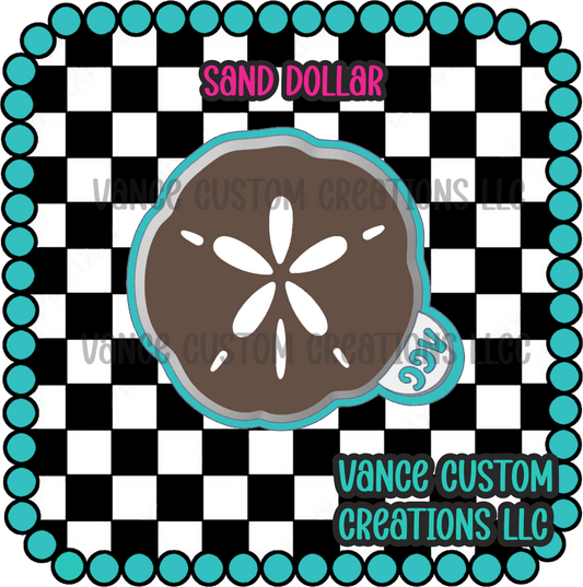 Sand Dollar Freshie Mold