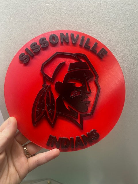 3D School Spirit Sign