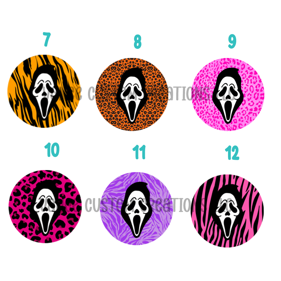 Scream Round Cardstock