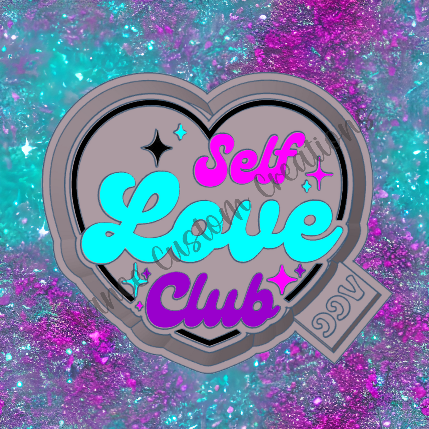 Self Love Club Freshie Mold